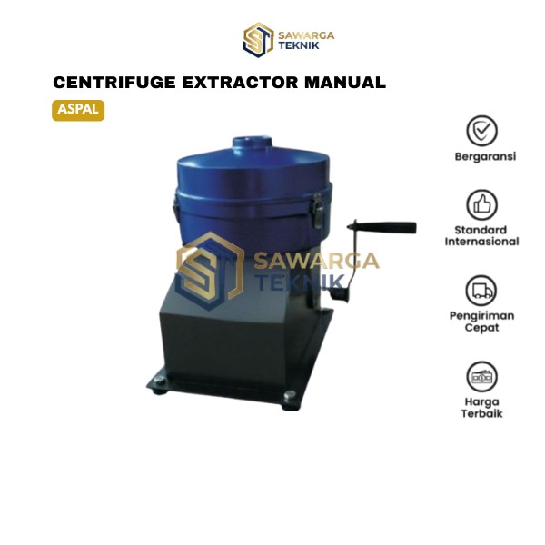 Jual Centrifuge Extractor Manual Standar ASTM D-2172