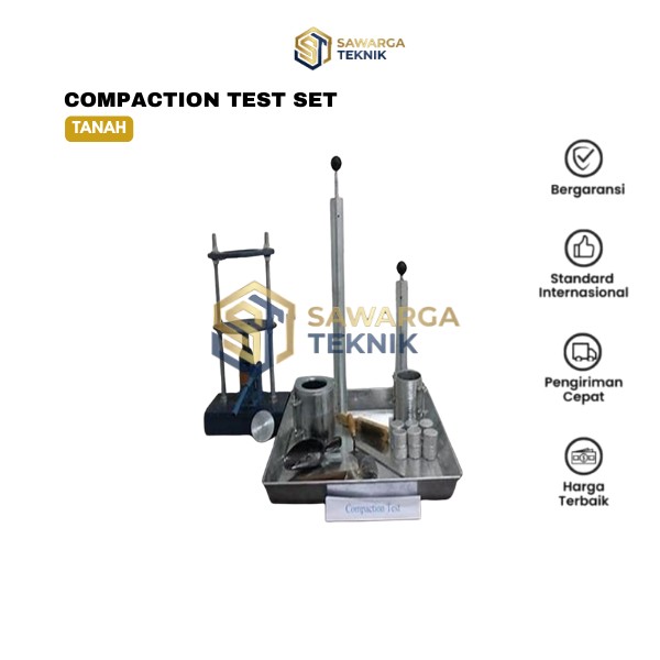 Jual Compaction Test Set Standar ASTM D-698/D-1557