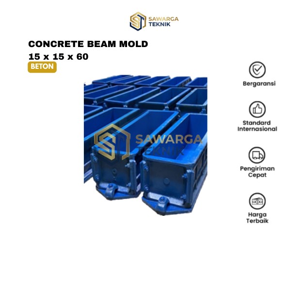 Jual Concrete Beam Mold 15x15x60 cm 