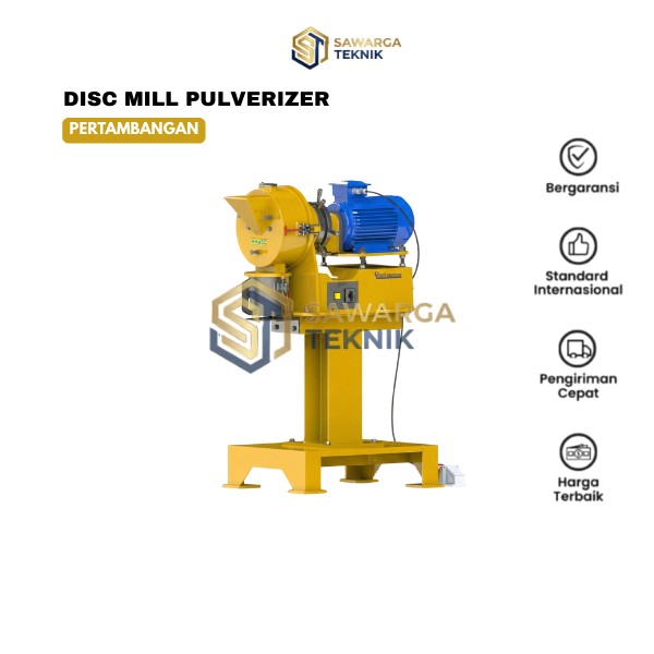Jual Disc Mill Pulverizer Standar ASTM C136
