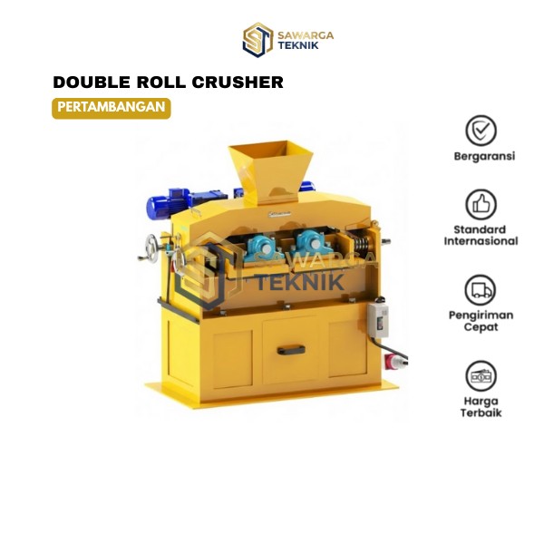 Jual Double Roll Crusher 