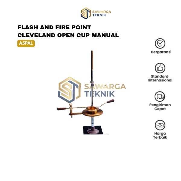 Jual Flash and Fire Point Cleveland Open Cup Manual Standar ASTM D-92