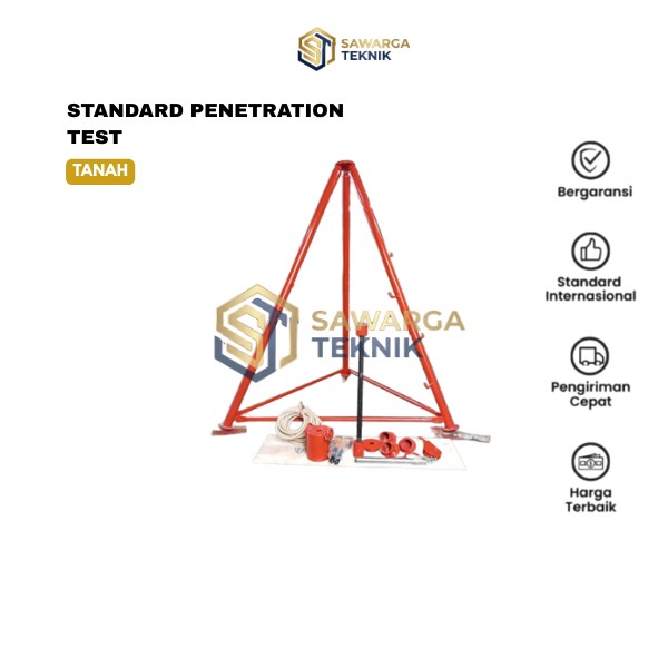 Jual Standard Penetration Test Standar ASTM D-1586